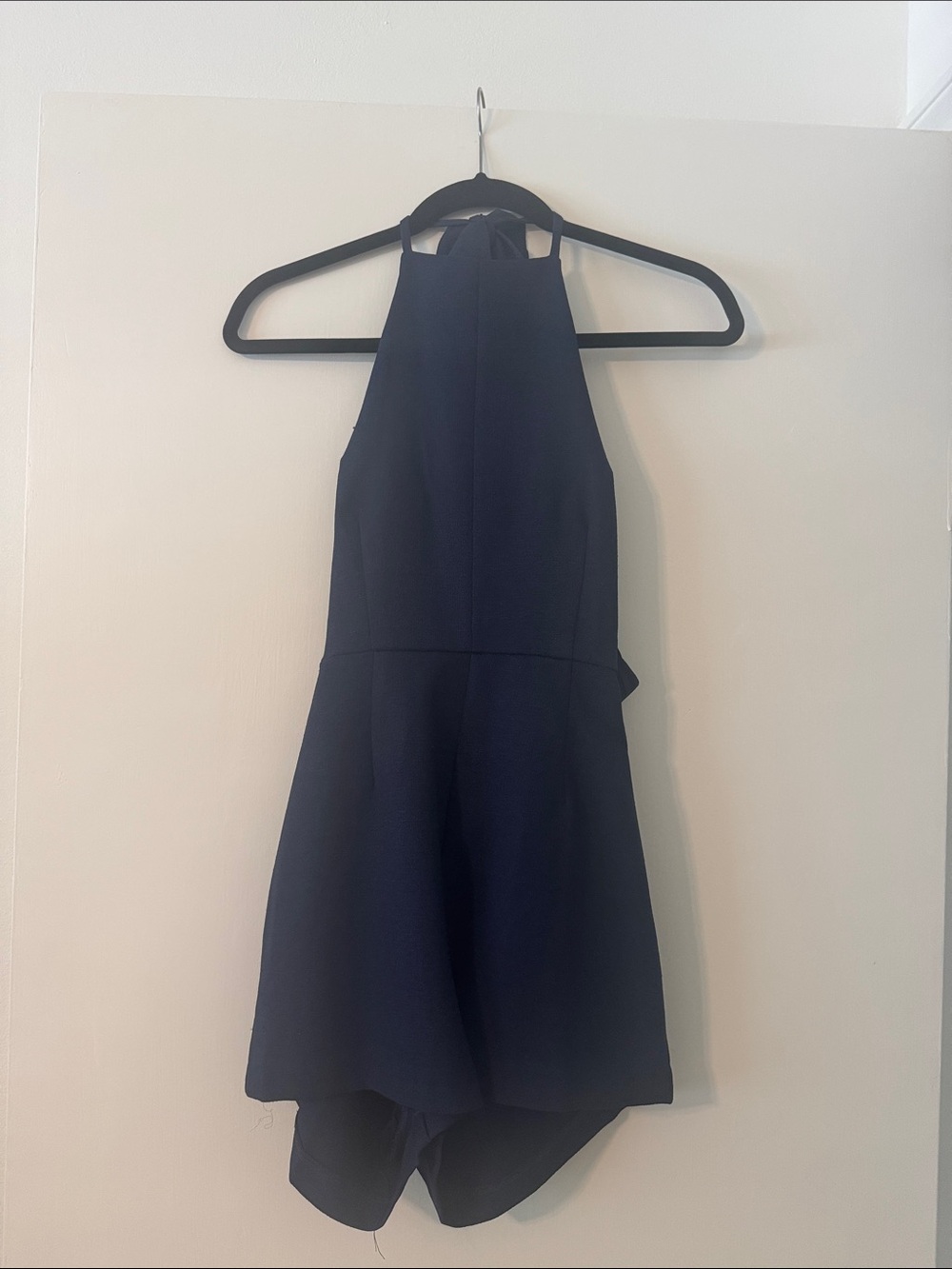 C. Luce Navy Romper